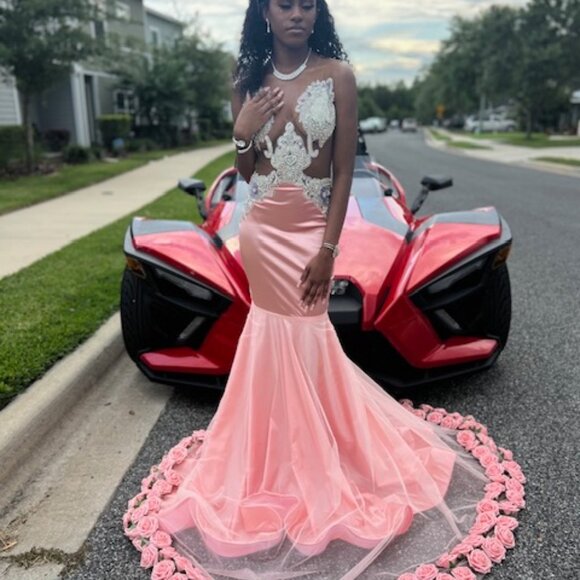 Custom Unique Prom Dress - Picture 1 of 8